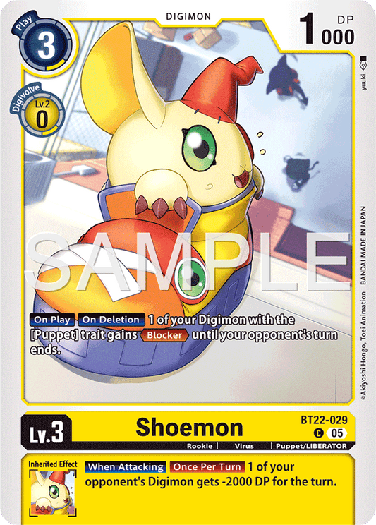 Shoemon - Cyber Eden - Common - BT22-029 C