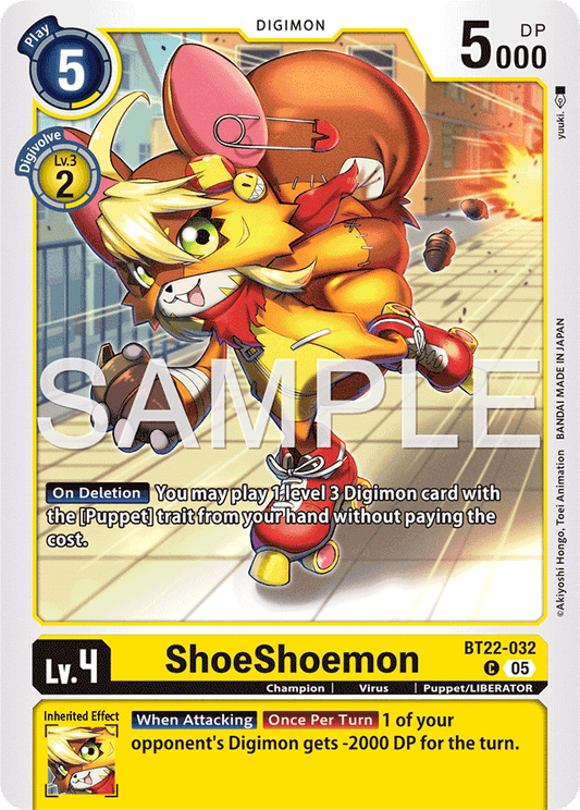ShoeShoemon - Cyber Eden - Common - BT22-032 C