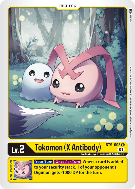 Tokomon (X Antibody) - X Record - Uncommon - BT9-003 U