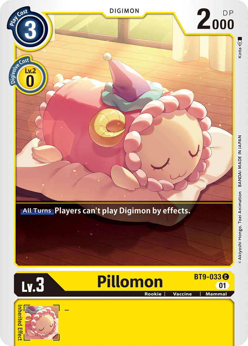 Pillomon - X Record - Common - BT9-033 C
