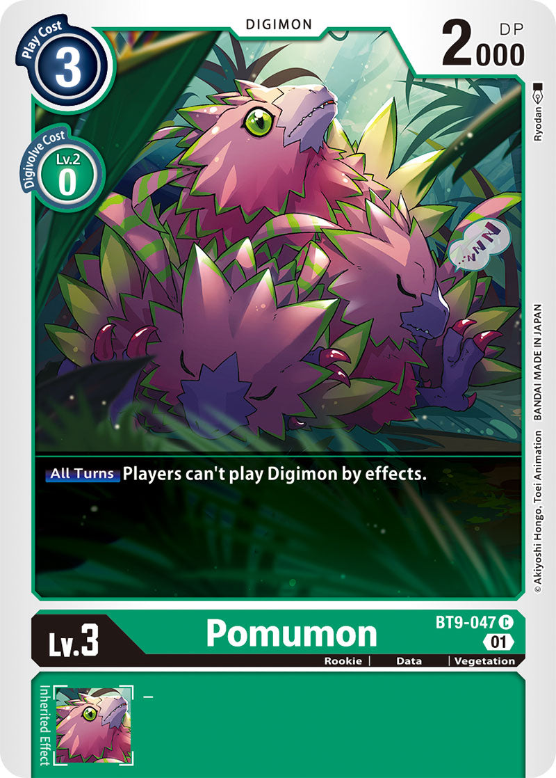 Pomumon - X Record - Common - BT9-047 C