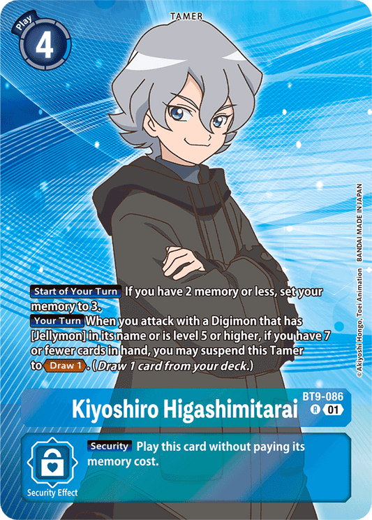 Kiyoshiro Higashimitarai (Double Pack Set 02) - X Record - Promo - BT9-086 R