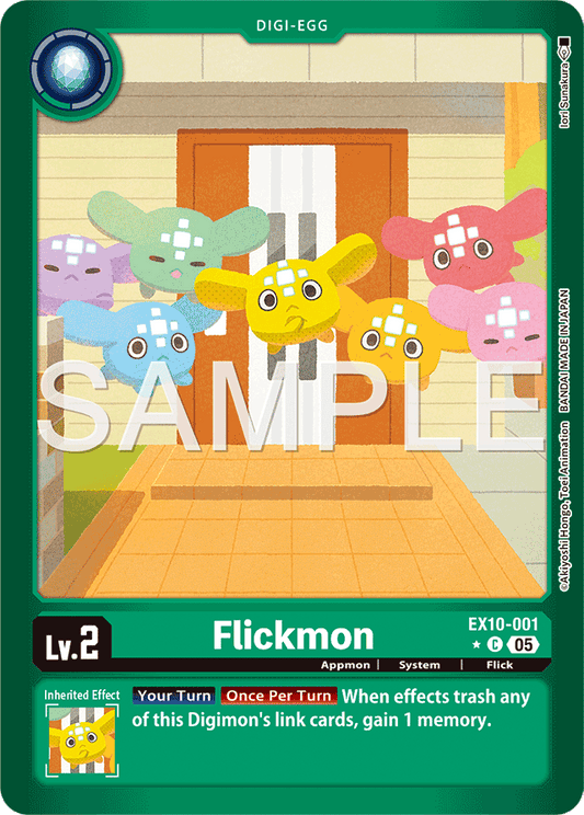 Flickmon (Limited Foil) - Sinister Order - Common - EX10-001 C