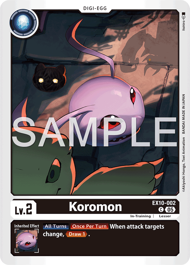 Koromon - Sinister Order - Common - EX10-002 C