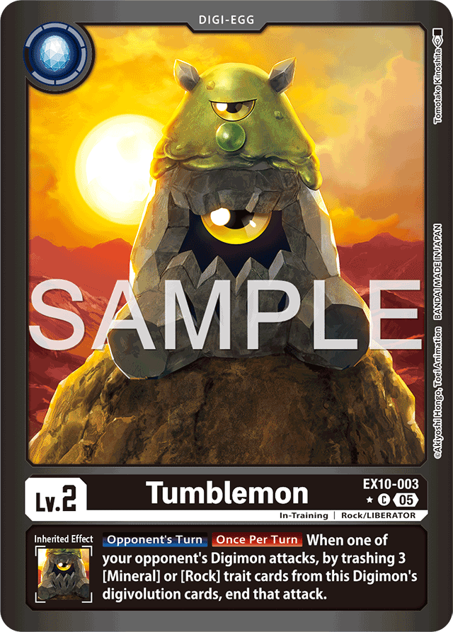 Tumblemon (Limited Foil) - Sinister Order - Common - EX10-003 C