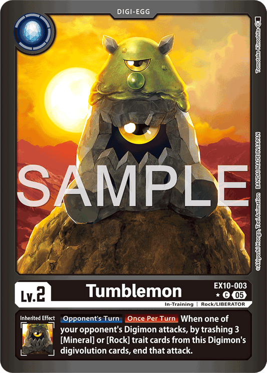 Tumblemon (Limited Foil) - Sinister Order - Common - EX10-003 C