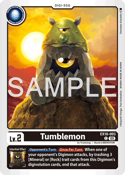 Tumblemon - Sinister Order - Common - EX10-003 C