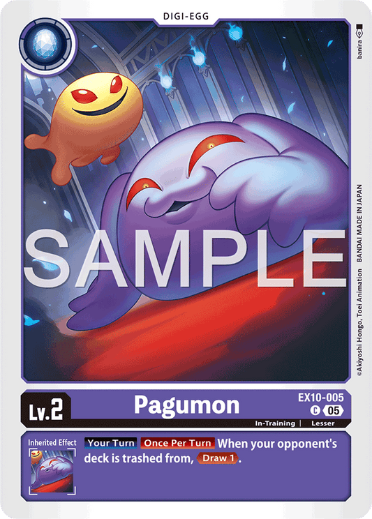 Pagumon - Sinister Order - Common - EX10-005 C