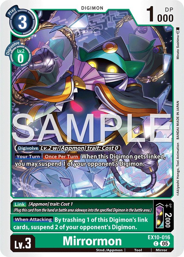 Mirrormon - Sinister Order - Common - EX10-016 C