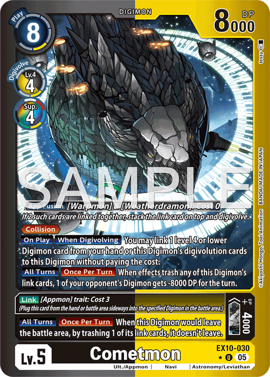 Cometmon (Limited Foil) - Sinister Order - Uncommon - EX10-030 U