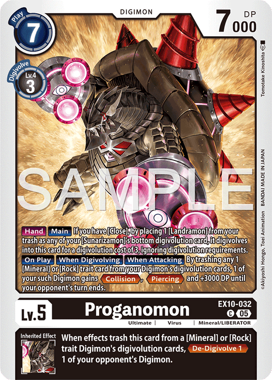 Proganomon - Sinister Order - Common - EX10-032 C