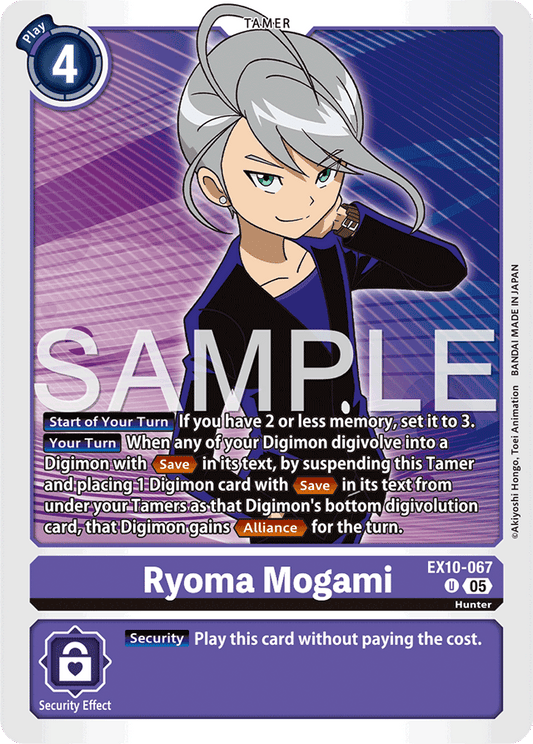 Ryoma Mogami - Sinister Order - Uncommon - EX10-067 U