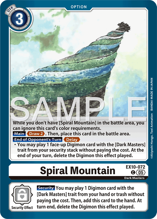Spiral Mountain - Sinister Order - Common - EX10-072 C