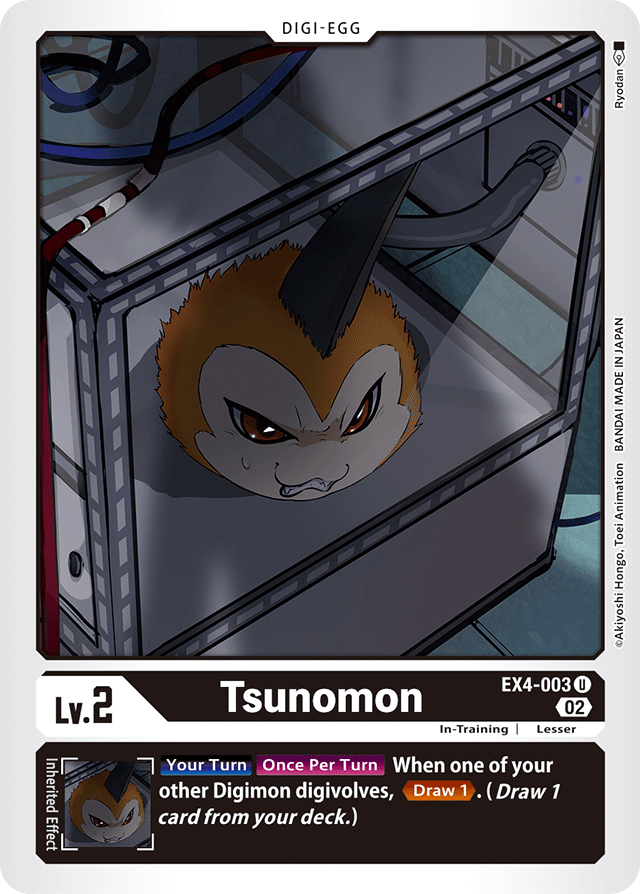 Tsunomon - Alternative Being Booster - Uncommon - EX4-003 U