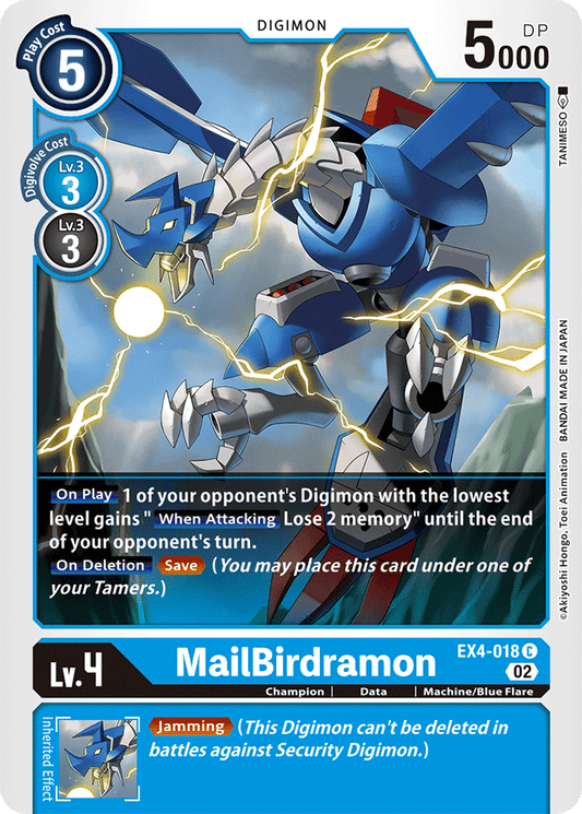 MailBirdramon - Alternative Being Booster - Common - EX4-018 C