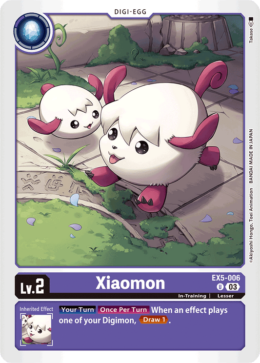 Xiaomon - Animal Colosseum - Uncommon - EX5-006 U