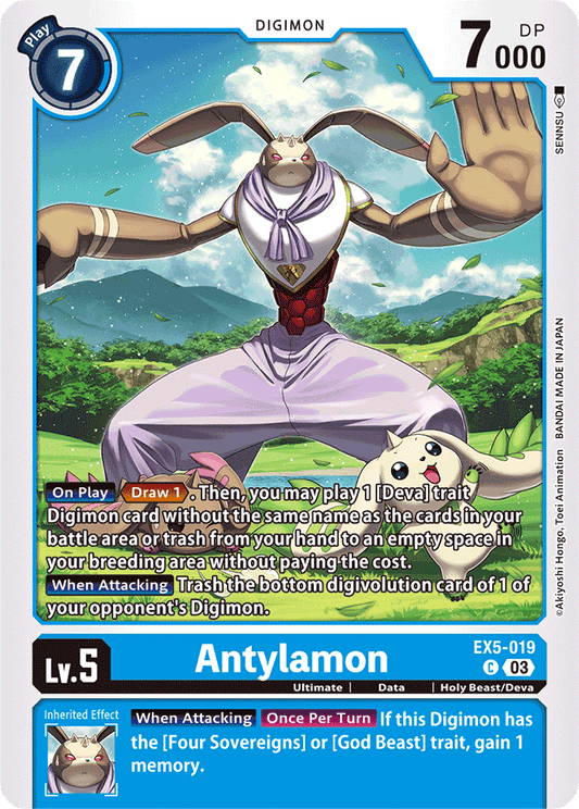 Antylamon - Animal Colosseum - Common - EX5-019 C