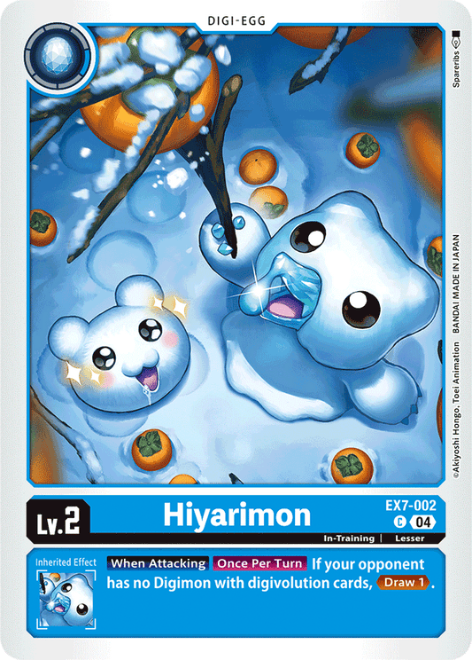 Hiyarimon - Digimon LIBERATOR - Common - EX7-002 C