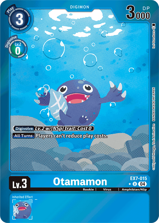 Otamamon (Foil) - Digimon LIBERATOR - Uncommon - EX7-015 U