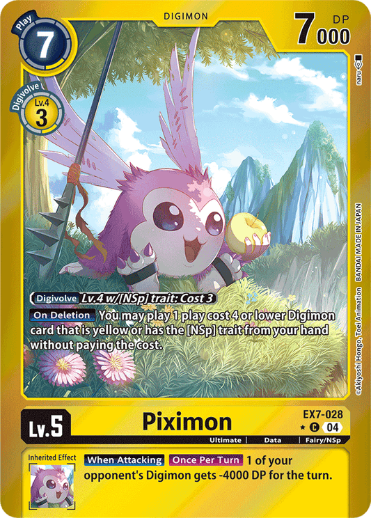 Piximon (Foil) - Digimon LIBERATOR - Common - EX7-028 C