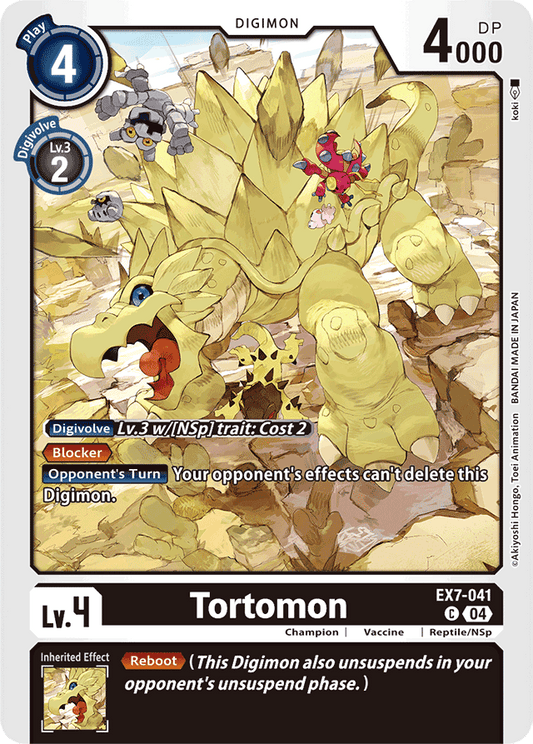 Tortomon - Digimon LIBERATOR - Common - EX7-041 C