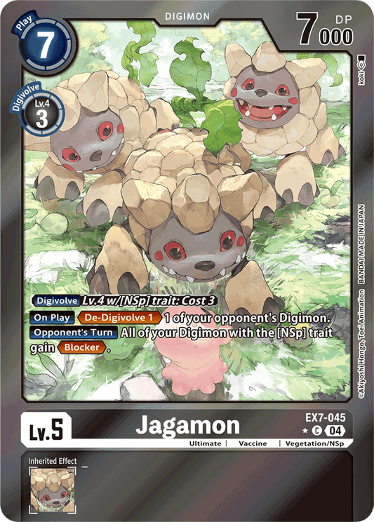 Jagamon (Foil) - Digimon LIBERATOR - Common - EX7-045 C