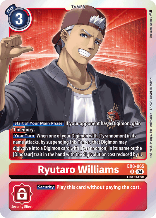 Ryutaro Williams - Chain of Liberation - Rare - EX8-065 R