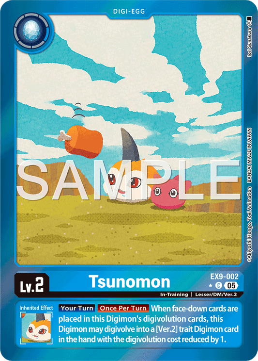 Tsunomon (Limited Foil) - Versus Monsters - Common - EX9-002 C
