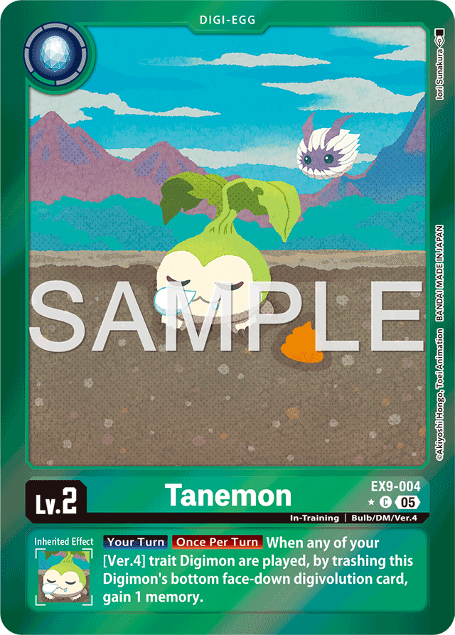 Tanemon (Limited Foil) - Versus Monsters - Common - EX9-004 C