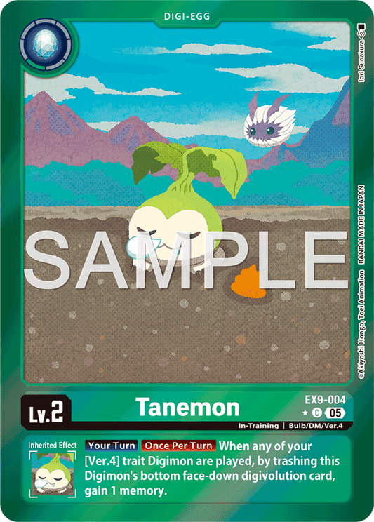 Tanemon (Limited Foil) - Versus Monsters - Common - EX9-004 C