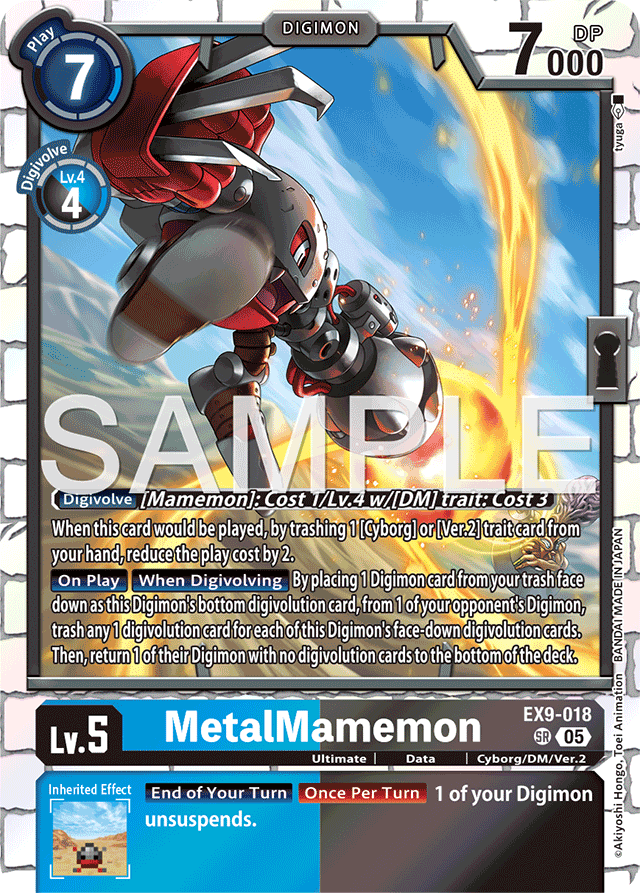 MetalMamemon - Versus Monsters - Super Rare - EX9-018