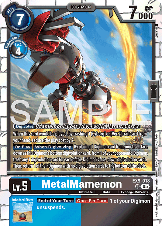 MetalMamemon - Versus Monsters - Super Rare - EX9-018