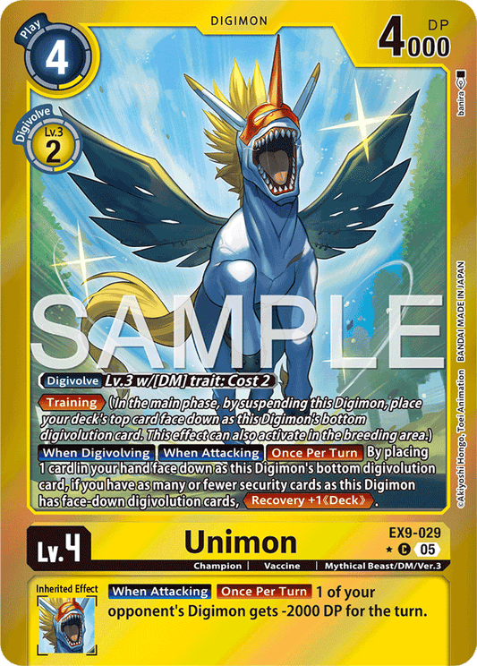 Unimon (Limited Foil) - Versus Monsters - Common - EX9-029 C