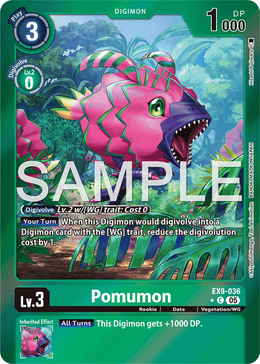 Pomumon (Limited Foil) - Versus Monsters - Common - EX9-036 C