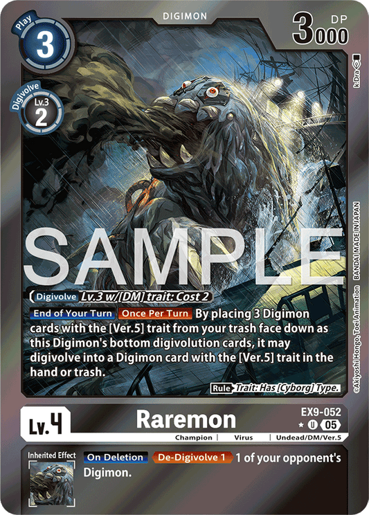 Raremon (Limited Foil) - Versus Monsters - Uncommon - EX9-052 U
