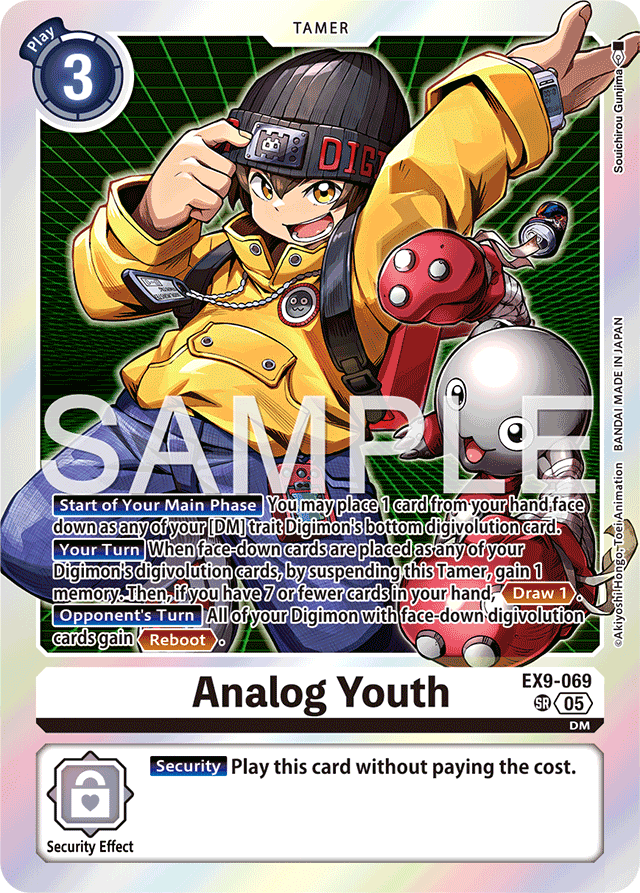 Analog Youth - Versus Monsters - Super Rare - EX9-069 SR