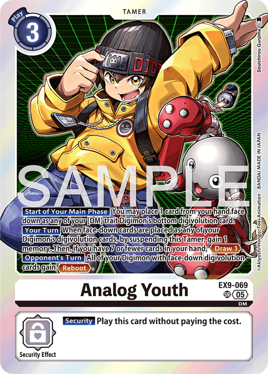 Analog Youth - Versus Monsters - Super Rare - EX9-069 SR