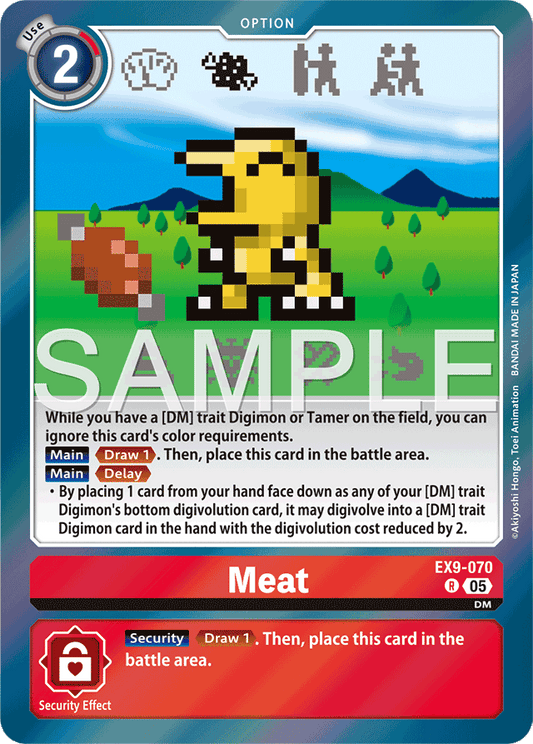 Meat - Versus Monsters - Rare - EX9-070 R