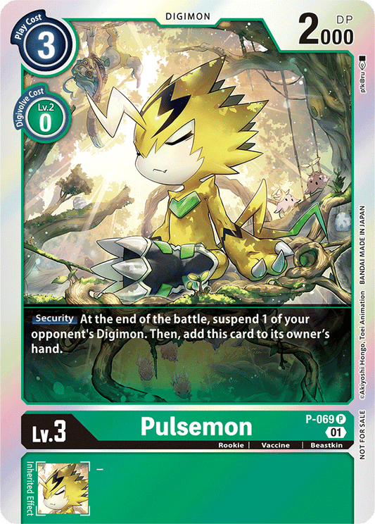 Pulsemon - P-069 (Limited Card Pack) - Digimon Promotion Cards - Promo - P-069 P