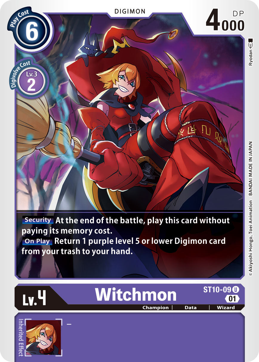 Witchmon - Starter Deck 10: Parallel World Tactician - Uncommon - ST10-09 U