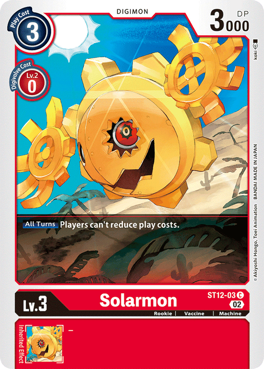 Solarmon - Starter Deck 12: Jesmon - Common - ST12-03 C