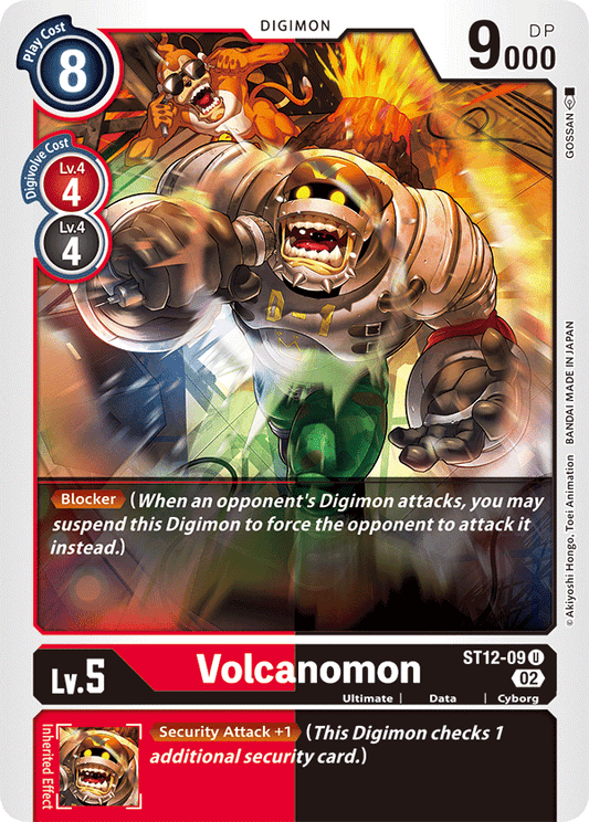 Volcanomon - Starter Deck 12: Jesmon - Uncommon - ST12-09 U