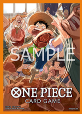 One Piece Card Game Official Sleeves: Assortment 7 - Monkey.D.Lufyy