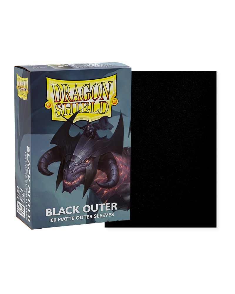 Dragon Shield Black Outer - Matte Sleeves