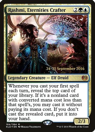 Rashmi, Eternities Crafter - Prerelease Cards - M - 184