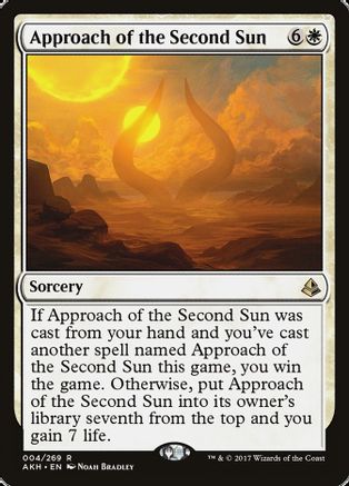 Approach of the Second Sun - Amonkhet - R - 4