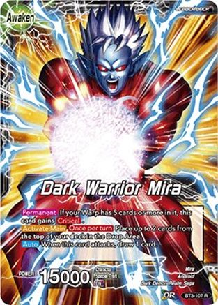 Mira // Dark Warrior Mira - Cross Worlds - Rare - BT3-107