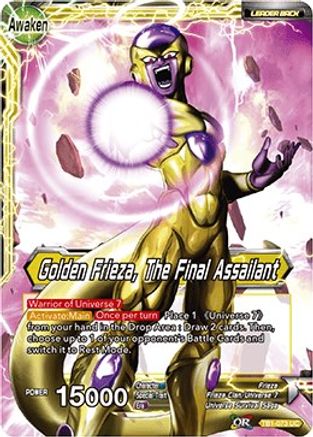 Frieza // Golden Frieza, The Final Assailant - Tournament of Power - Uncommon - TB1-073
