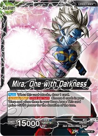 Mira // Mira, One with Darkness - Colossal Warfare - Uncommon - BT4-099