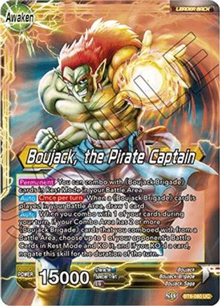 Boujack // Boujack, the Pirate Captain - Destroyer Kings - Uncommon - BT6-080